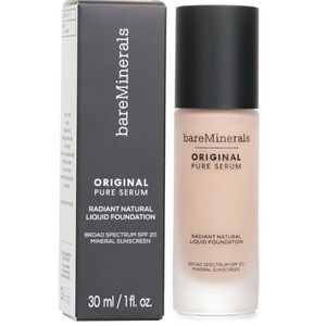 Bare Minerals Original Pure Serum Foundation 30ml, New “Fair Cool 1”